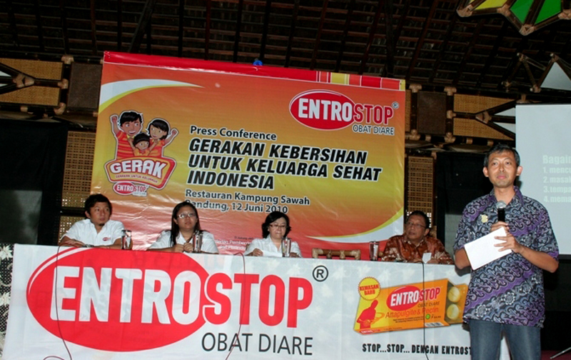 Entrostop Gelar Gerakan Kebersihan Untuk Keluarga Sehat Indonesia