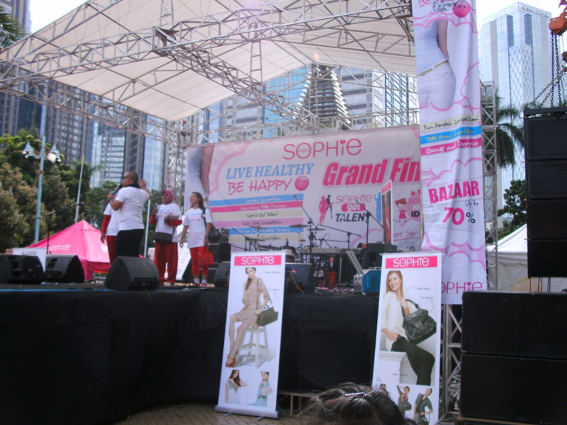Event Grand Final ‘Live Healthy Be Happy “ yang berlangsung Minggu (18/12) pagi di Jakarta.