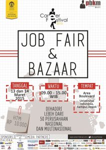 career festival poster jobfair