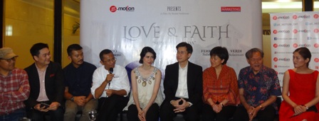 dahlan iskan menjelaskan kisah karmaka di gala premiere film love & faith