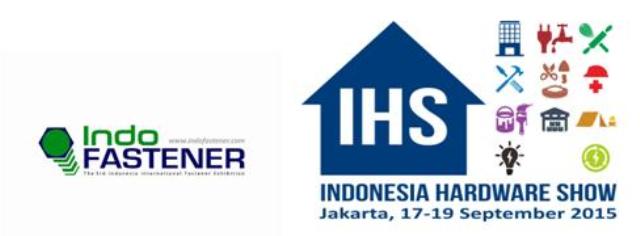 logo Indonesia Hardware Show  2015 dan  Indofastener 2015