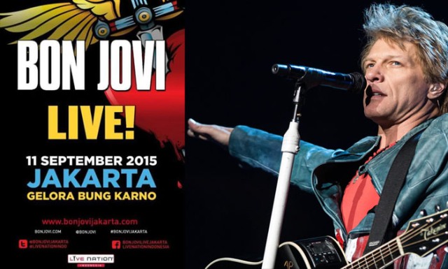 Vidio.com Bagikan Tiket Gratis Konser Bon Jovi