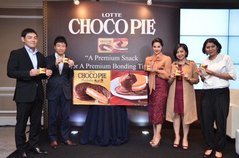 Prosesi peluncuran Lotte Choco Pie (1)