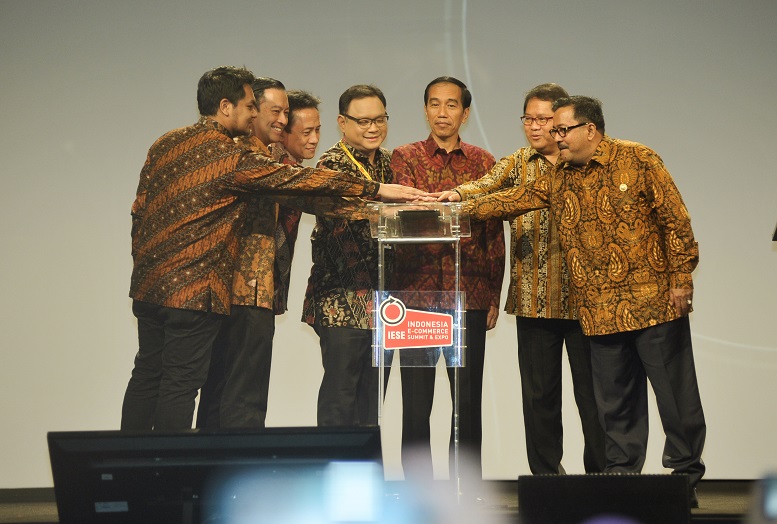 Indonesia E-Commerce Summit & Expo resmi dibuka Presiden Republik Indonesia, Joko Widodo