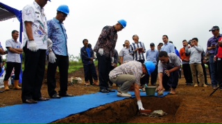 Peletakan batu pertama Desa Susu FFI di Lembang, Jawa Barat