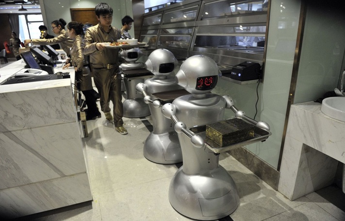 Robot buatan China yang siap dipasarkan 2017. teknologi