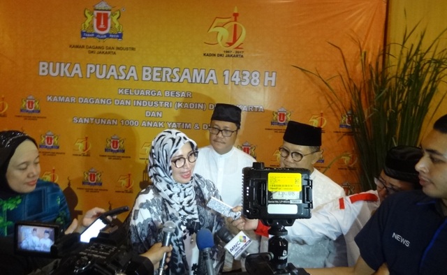  Diana Dewi Ketua Komtap Kesektrarian kadin DKI Jakarta