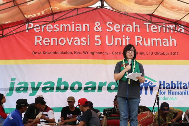 Marketing Director USG Boral Indonesia Suzana Budiman 