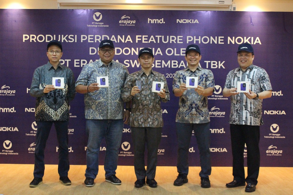 erajaya produksi feature phone Nokia