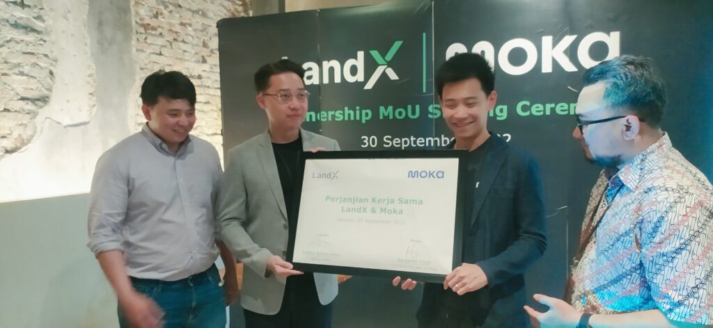 Landx gandeng moka salurkan modal usaha umkm