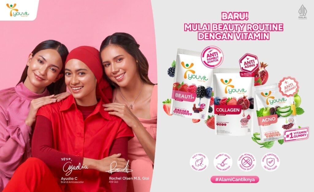 Tips Perawatan Kulit dan Rambut Wanita Indonesia dari Youvit Beauty Vitamins
