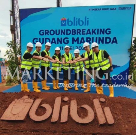 Blibli, groundbreaking blibli, pusat pergudangan blibli, blibli indonesia, ecommerce, warehouse groundbreaking