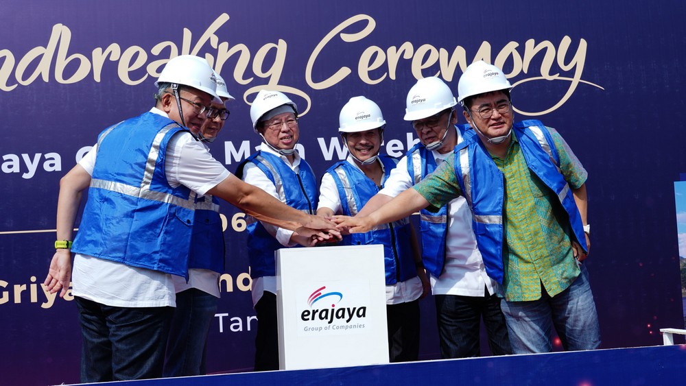 Groundbreaking ceremony erajaya group 2023