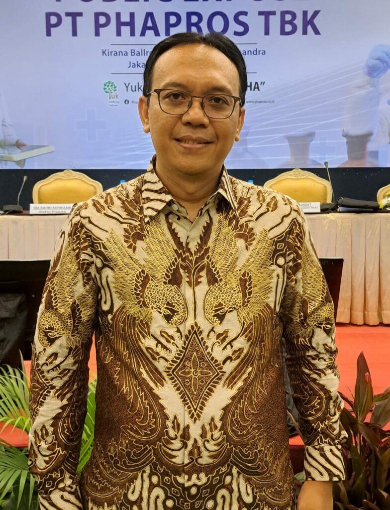 Direktur Utama PT Phapros Tbk, Hadi Kardoko