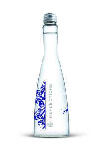Kemasan botol Aqua rancangan Tex Saverio